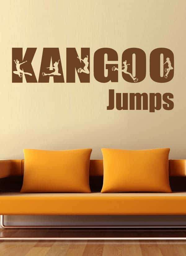 Дизайнерская наклейка на стену Kangoo Jumps (Кенгу Джампс)
