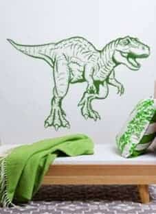 наклейка  Динозавр тираннозавр