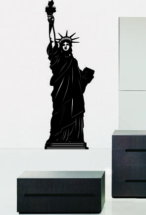 наклейка  Статуя свободы