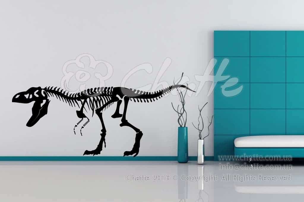 Виниловая наклейка на стену Динозавр