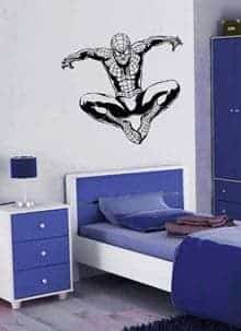 Дизайнерская наклейка на стену Человек-паук