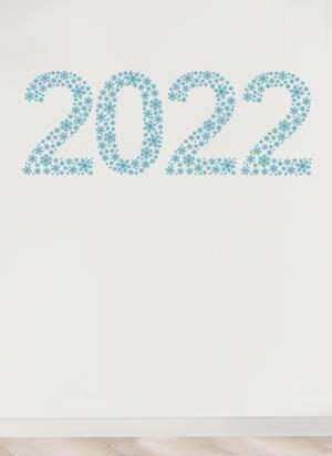 наклейка  2022